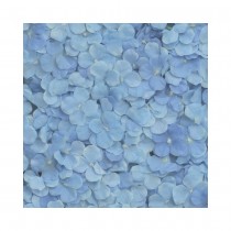 PANNEAU FLORAL HORTENSIA ARTIFICIEL 60X40CM BLEU