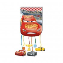 PI?\'ATA À TIRER CARS 3 FLASH MCQUEEN 28CM ROUGE