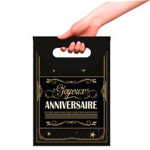 POCHETTE CADEAU CARTON ANNIVERSAIRE 27.5X36.5X14.8CM