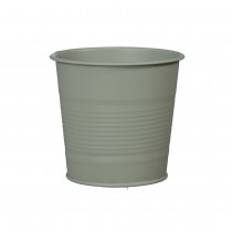 POT DE FLEURS ZINC 10CM VERT