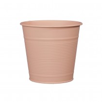 POT DE FLEURS ZINC 12CM ORANGE