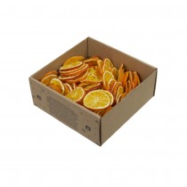 RONDELLES ORANGES SÉCHÉES DÉCORATIVES 250G ORANGE