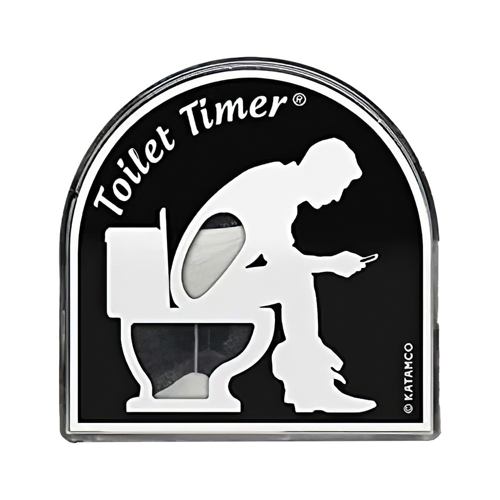 Vous pouvez maintenant obtenir un sablier pour les gens qui passent trop de  temps aux toilettes - ipnoze