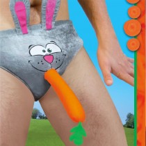 SLIP HUMOUR TÊTE LAPIN JEANNOT ADULTE