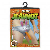 SLIP HUMOUR TÊTE LAPIN JEANNOT ADULTE