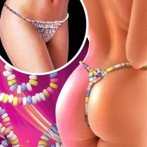 STRING COQUIN BONBONS FEMME