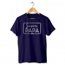 T-SHIRT COTON SUPER PAPA ADULTE