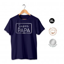 T-SHIRT COTON SUPER PAPA ADULTE