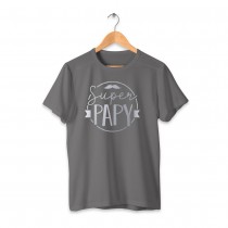 T-SHIRT COTON SUPER PAPY ADULTE