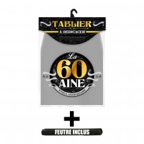 TABLIER DEDICACE 60 AINE HOMME