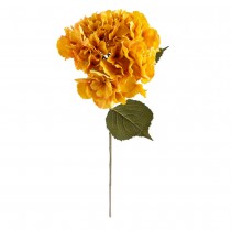 TIGE ARTIFICIELLE FLEUR HORTENSIA 83CM ORANGE