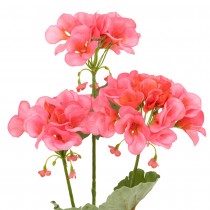 TIGE PELARGONIUM ARTIFICIEL 69CM