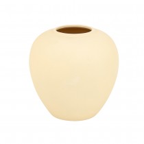 VASE BOULE CÉRAMIQUE 22CM NUDE