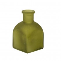 VASE VERRE LILOU 6X11X6CM 190ML VERT-DE-GRIS