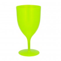 VERRE À PIED RÉUTILISABLE OPAQUE 35CL VERT