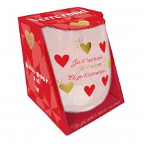 VERRE ROND TRANSPARENT ROMANTIQUE CUR